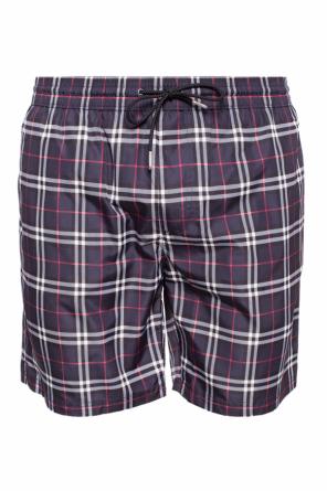 Checked swimming shorts, zdjęcie 1 Checked swimming shorts od Burberry